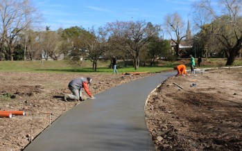 El Municipio de San Isidro construye bicisendas en el futuro Parque Público del Puerto