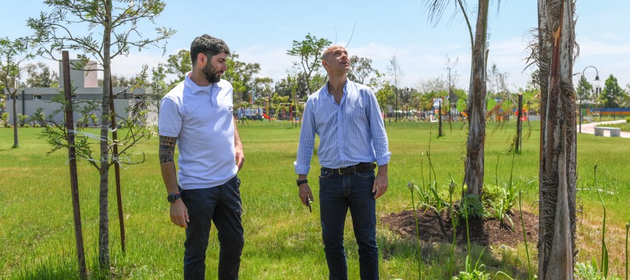 San Fernando: el Parque del Bicentenario suma hectáreas, especies arbóreas y huerta orgánica