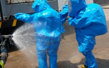 Cuatro trabajadores de Ecocarnes fueron hospitalizados por un derrame de amoníaco