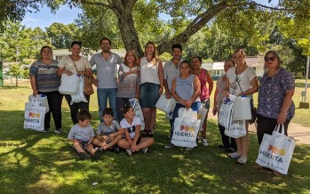 Entrega de filtros de agua para los pobladores del Delta Medio del Paraná