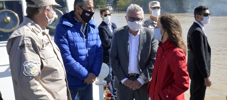 Tigre: La ministra de Seguridad Sabina Frederic supervisó controles por Covid-19