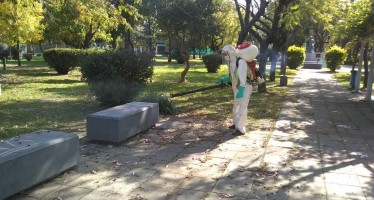 La Municipalidad de Escobar sigue adelante con las tareas de desinfección en todo el distrito