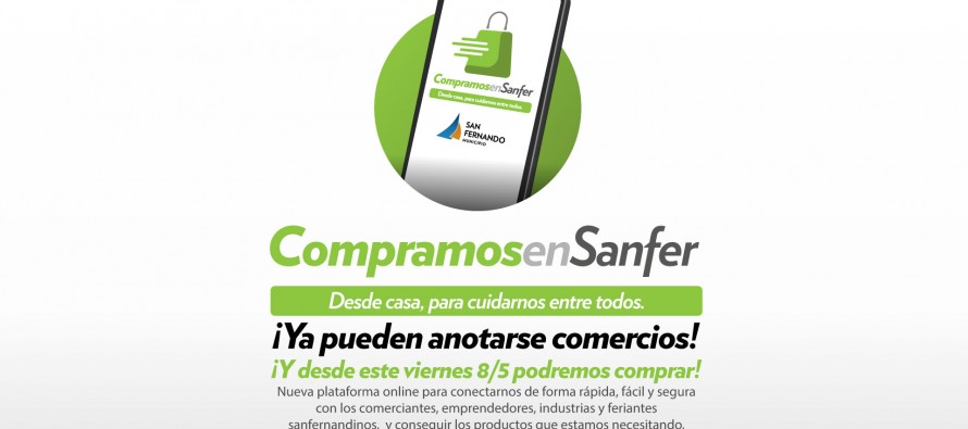 “Compramos en Sanfer”: el Municipio de San Fernando lanzó la plataforma que promueve el comercio local
