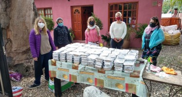 Repartir alimentos y educar para el cuidado del ambiente, dos misiones en medio de la pandemia del coronavirus