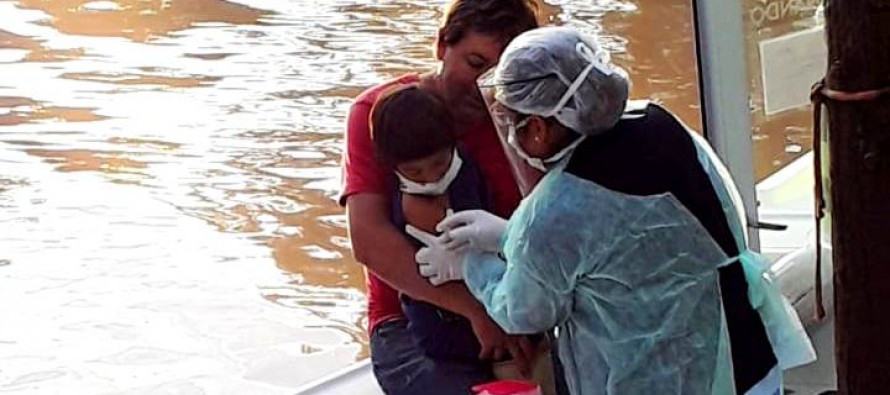 Delta: continúan los controles médicos y la vacunación muelle por muelle