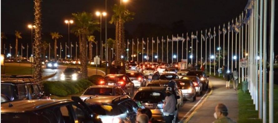 Pese a la advertencia de la Policía, en Tigre realizaron una caravana en contra de la cuarentena