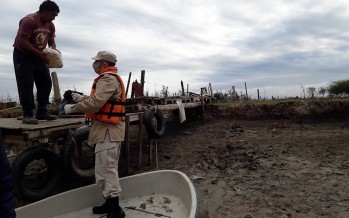 La Prefectura colabora con la asistencia a familias en el delta del Paraná