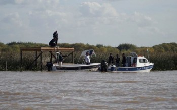 Demuelen un muelle ilegal en una isla de San Isidro que intentaron usurpar