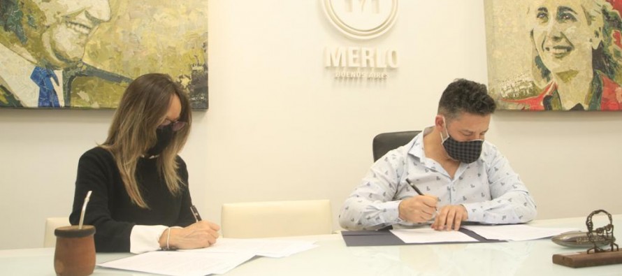 Malena Galmarini y Gustavo Menéndez trabajan en conjunto para ampliar la cobertura de agua y cloaca en Merlo