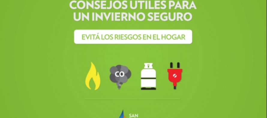 Invierno Seguro: San Fernando brinda precauciones para evitar los accidentes en casa