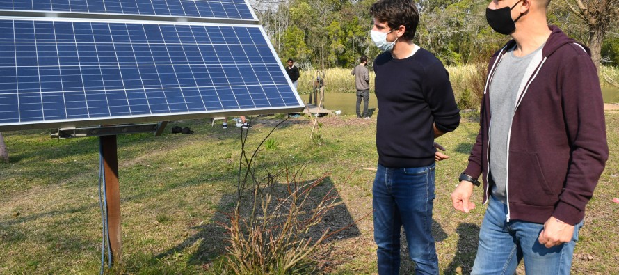 Energía sustentable: el Municipio de San Fernando instaló paneles solares en el delta