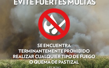 San Fernando reitera la peligrosidad de la quema de pastizales en el Delta