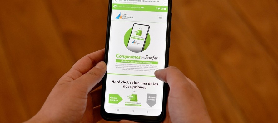 San Fernando: Crece el consumo local mediante la plataforma «Compramos en Sanfer»