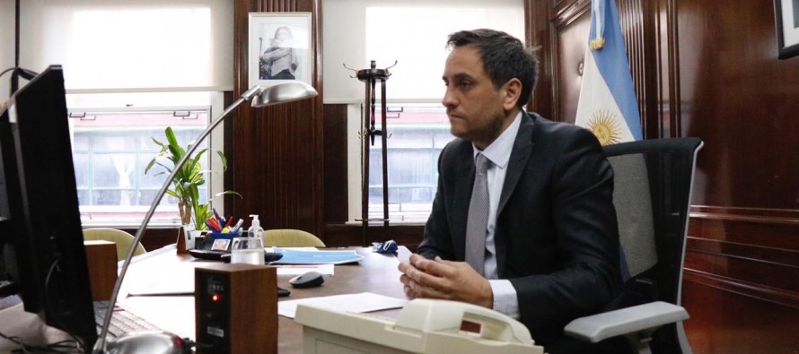 Cabandié participó de la reunión de ministros de Ambiente del G20