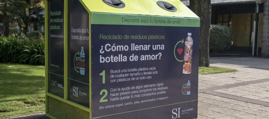 Botellas de Amor: el Municipio de San Isidro firmó un convenio para ser centro de acopio