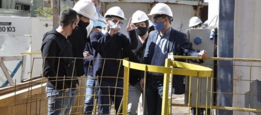 El ministro de Infraestructura de Provincia recorrió obras de la cuenca del río Reconquista