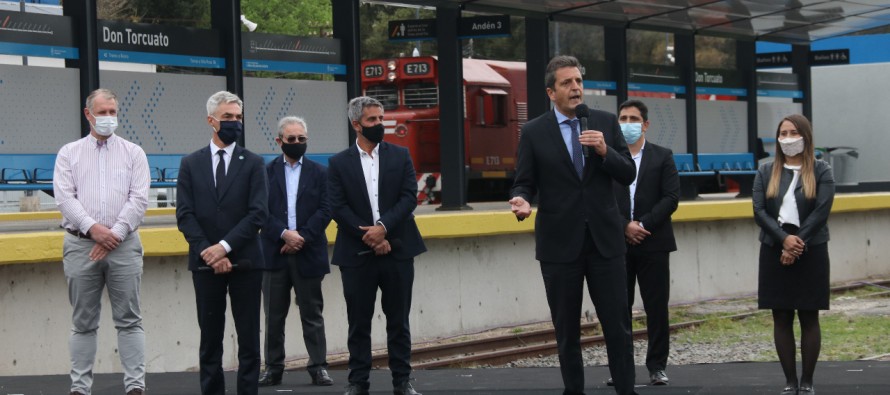 Reapertura de la estación Don Torcuato del Ramal Belgrano Norte