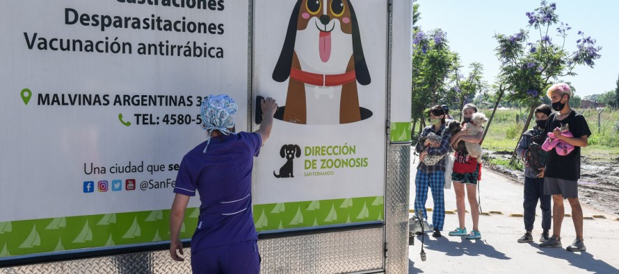 Dónde serán los operativos de zoonosis de esta semana en San Fernando