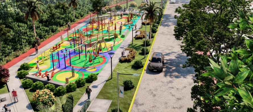 San Fernando anunció la construcción de un parque donde se entubó el zanjón Miguel Cané