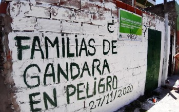 Joaquín Noya presentó un amparo judicial por el muro en el barrio Gándara de Olivos