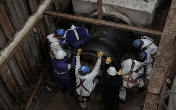 AySA finalizó la reparación de una importante cañería de Carapachay