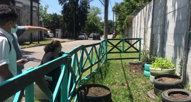 Huerta vecinal ’25 de Mayo’: estrechar vínculos y generar los propios alimentos