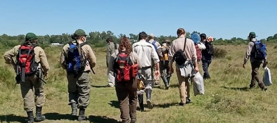 Capacitación en el Parque Nacional Ciervo de los Pantanos sobre el control de especies exóticas invasoras