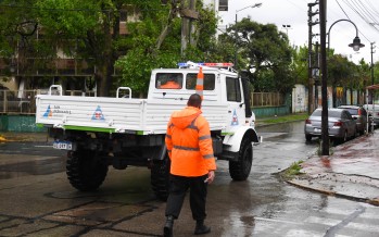 Sudestada: el Municipio de San Fernando brinda recomendaciones y cuidados