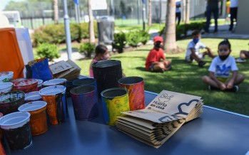 En las colonias de verano de San Fernando enseñan a reciclar y hacer huertas