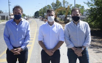 Obras de ensanche y repavimentación de la Ruta 25 en Villa Rosa