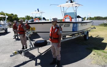 Nación entregó seis lanchas a la Prefectura para reforzar los controles en el Delta
