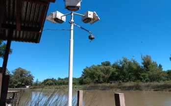 El Gobierno nacional instaló un nuevo sensor de nivel del Delta del Paraná