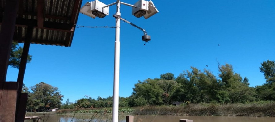 El Gobierno nacional instaló un nuevo sensor de nivel del Delta del Paraná