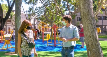 Inauguraron la renovada plaza Dorrego en Victoria