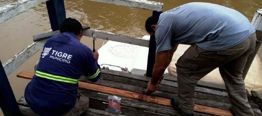 El Municipio de Tigre realiza trabajos de mantenimiento en el Delta