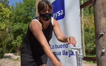 Tigre: nueva obra de red de agua en el Barrio Parque Guazu-Nambi (Ex Soeva)