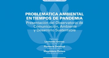 Encuentro virtual “Problemática ambiental en tiempos de pandemia”