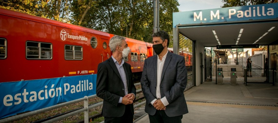 Inauguraron la renovada Estación Padilla en Vicente López