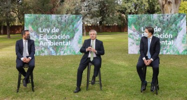 Alberto Fernández:  «El problema ambiental no es una demanda del futuro, sino del presente”
