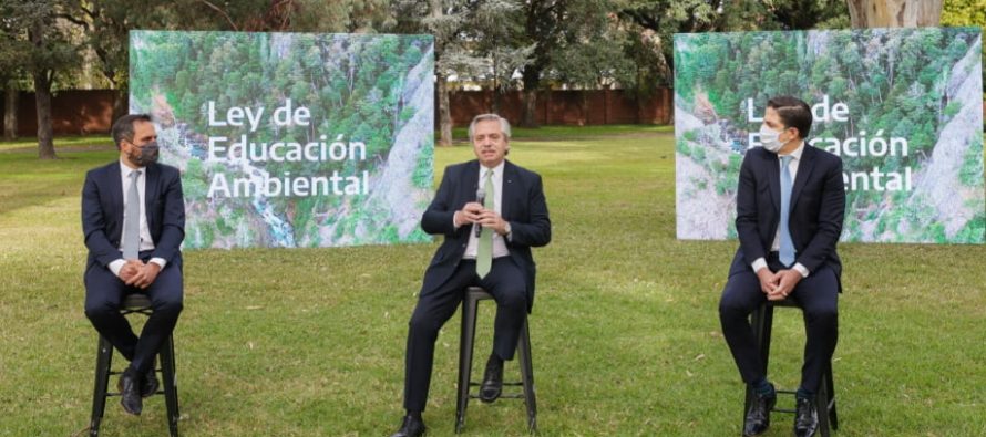Alberto Fernández:  «El problema ambiental no es una demanda del futuro, sino del presente”