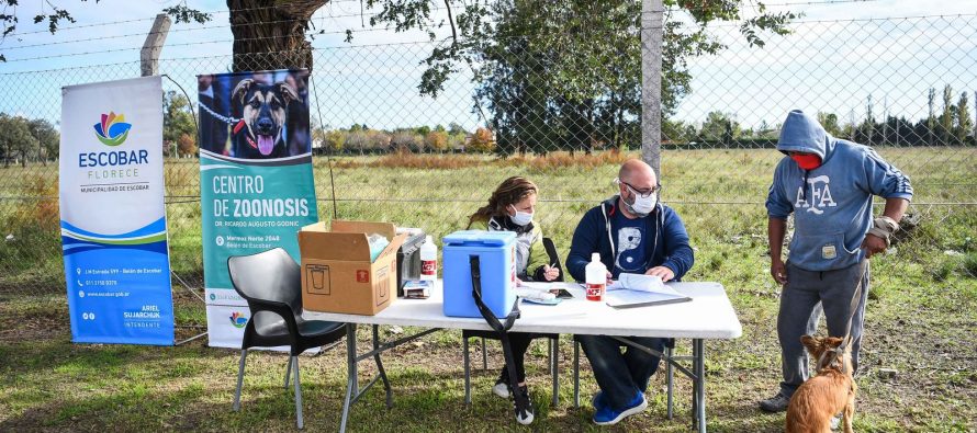 Comienza la campaña de vacunación antirrábica en Escobar