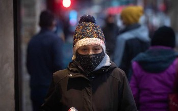 Se mantiene la advertencia nivel violeta por las bajas temperaturas