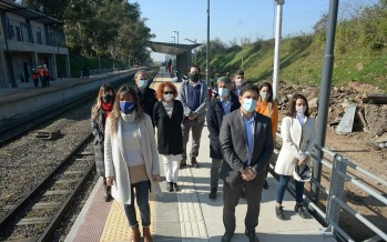 Don Torcuato: avanzan las obras de renovación en la estación Montes