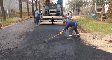 El Municipio de Tigre continua el Plan de Asfaltos 2021 en Benavídez