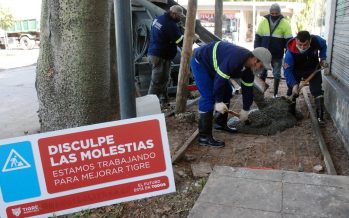 El Municipio de Tigre avanza con la construcción de veredas vecinales en Ricardo Rojas