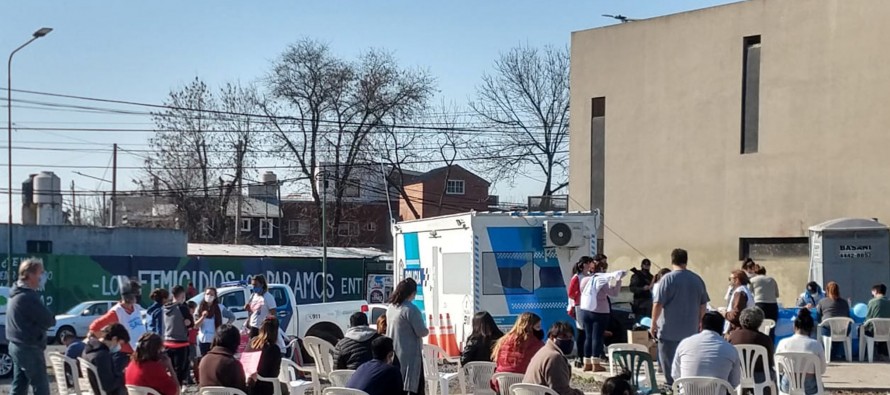 Operativo interministerial de la Provincia en el barrio La Cava de San Isidro