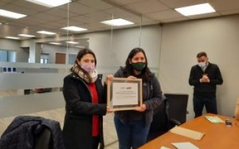 La cooperativa Creando Conciencia recibió el reconocimiento a la calidad ambiental