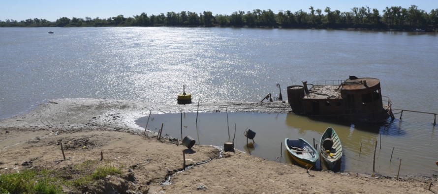 El Gobierno declaró la «emergencia hídrica» ante la histórica bajante en el Río Paraná
