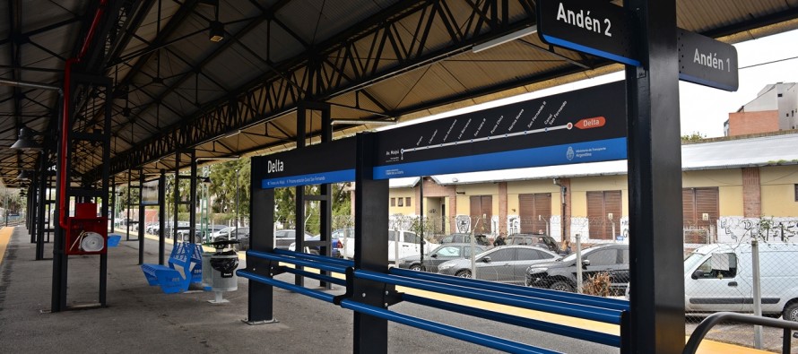 Se reinauguró la estación Delta del Tren de la Costa