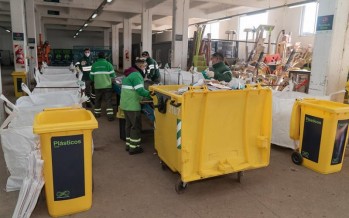 Cifra récord de reciclables procesados en la planta de Villa Adelina